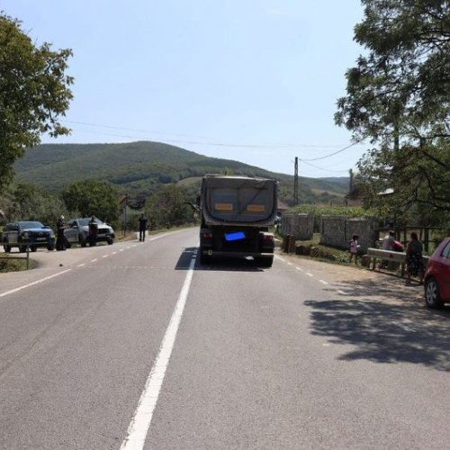 Accident rutier în localitatea Olteni