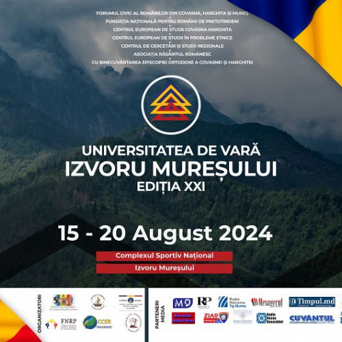 Universitatea de Vară de la Izvoru Mureșului va organiza cea de-a XXI-a ediție