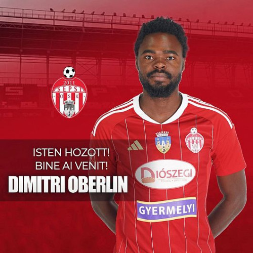 Dimitri Oberlin, noul transfer la Sepsi OSK