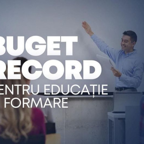 Buget record pentru educație