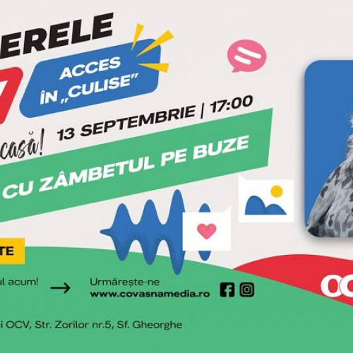 Atelierul OCV - Acces în Culise revine cu un nou eveniment dedicat părinților