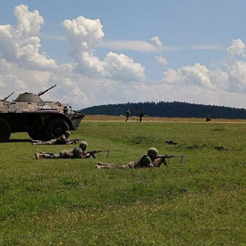 Exercitii militare în poligonul &quot;PAIS&quot; din Sfântu Gheorghe