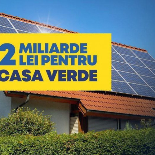 Încep înscrierile în programul &quot;Casa Verde Fotovoltaice&quot;