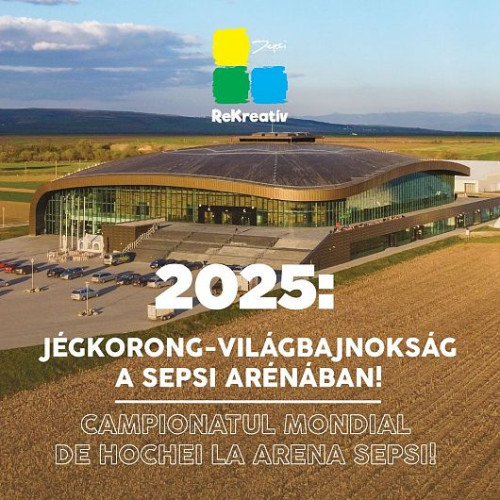 Sepsi Arena se pregătește pentru Campionatul Mondial de Hochei pe Gheață din 2025