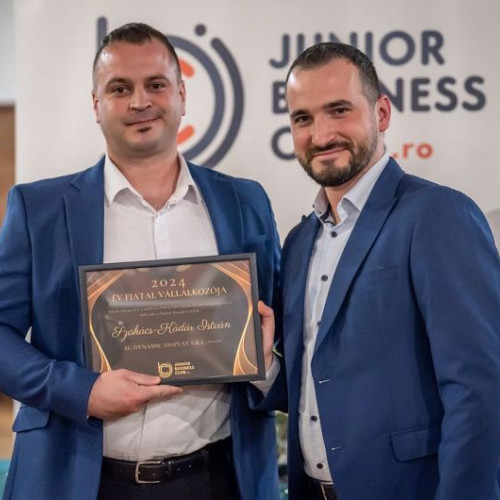 Asociația Junior Business Club a premiat tinerii antreprenori din Covasna