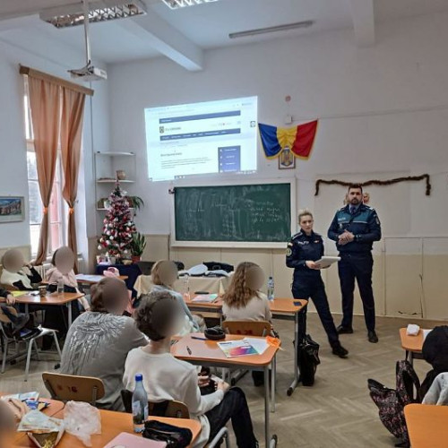 Activități de prevenire și educare organizate de polițiști în Sfântu Gheorghe