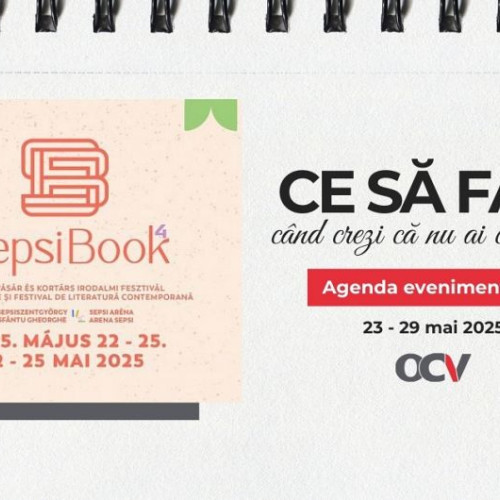 Târgul de carte Sepsi Book aduce evenimente variate la Sfântu Gheorghe
