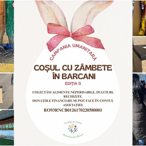 Campania &quot;Coșul cu zâmbete&quot; se desfășoară din nou în Bărcani
