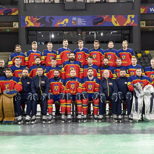Echipa națională de hochei pe gheață a României debutează la Campionatul Mondial