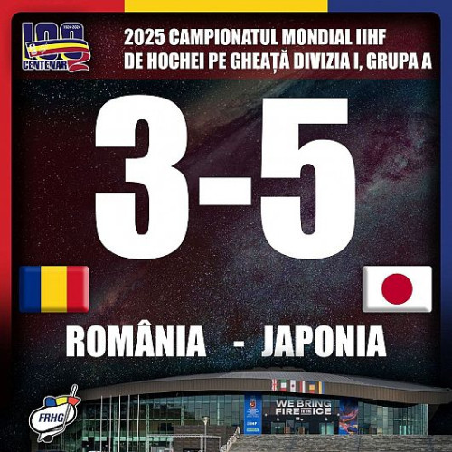 România retrogradează în al treilea eşalon mondial la hochei pe gheaţă
