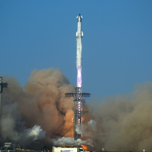 Testul megarachetei Starship se încheie cu o explozie