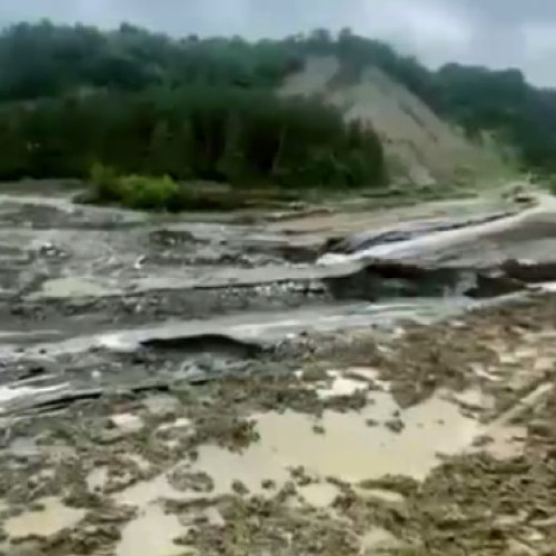 Pericol de inundații la Salina Praid