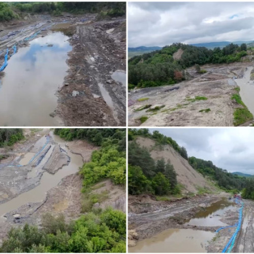 Salina Praid, în pericol de colaps din cauza inundațiilor severe în județul Harghita