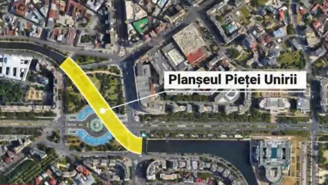 Începerea lucrărilor la planșeul Pieței Unirii din București, anunțată de primarul Sectorului 4