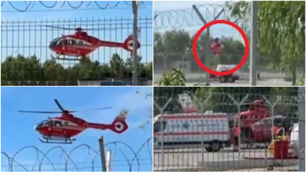 Elicopterul SMURD a fost nevoit să se întoarcă fără pacient din cauza unui heliport închis la Târgu Jiu