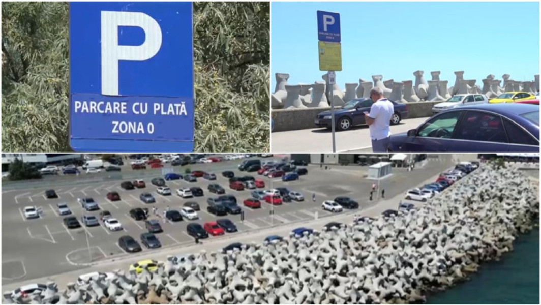 Taxe mai mari la parcare pe litoral în sezonul estival