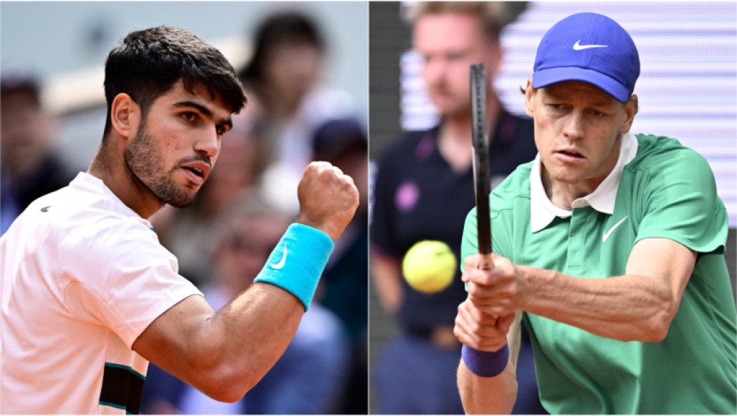 Jannik Sinner și Carlos Alcaraz vor juca duminică în finala de la Roland Garros, într-un meci foarte așteptat, între primii doi jucători ai lumii. Este prima finală de grand slam în care cei doi se întâlnesc față în față, după ce Alcaraz a câștigat ultima confruntare, din turneul de la Roma.