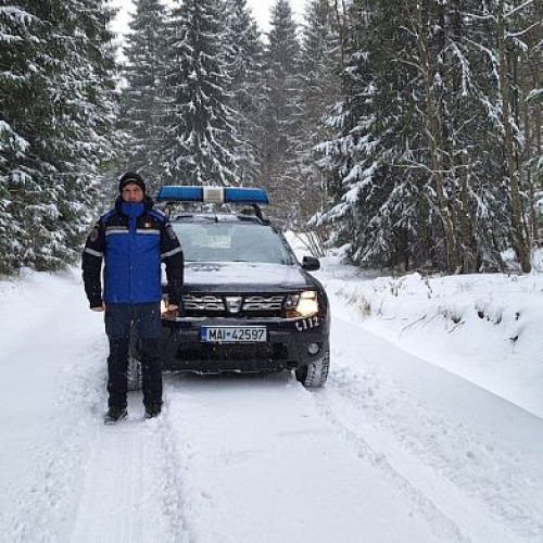 Rally-ul de Iarnă Covasna 2024, asigurat de jandarmi