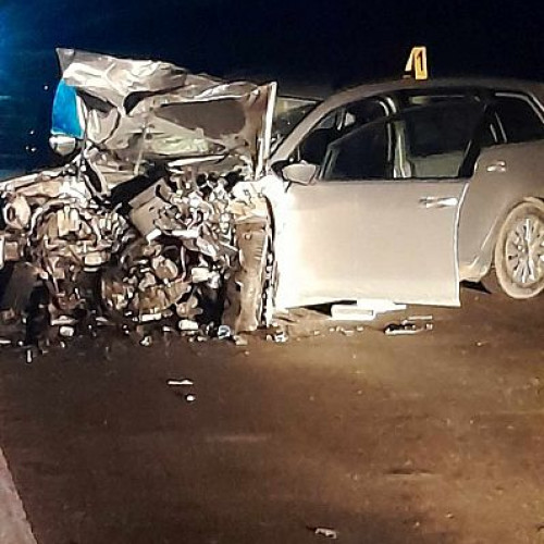 Accident cu doi răniți pe DN11, la Dalnic