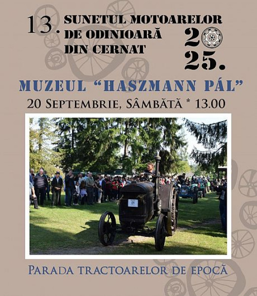 La Cernat are loc a 13-a ediție a evenimentului „Sunetul motoarelor de odinioară”