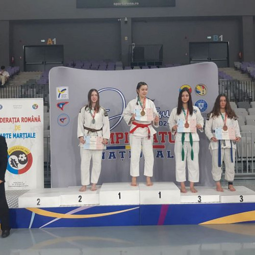 Campionat de Ju-Jitsu: Sportivii CSM Sfântu Gheorghe câștigă medalii aur, argint și bronz