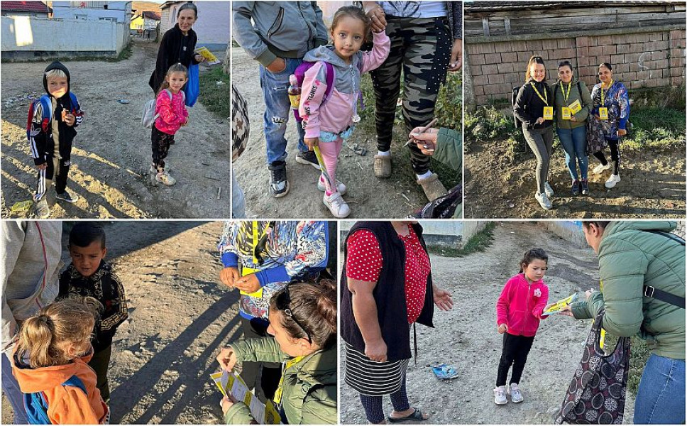 Programul Pedibus sprijină peste 200 de copii să ajungă pe jos la școală și grădiniță în Őrkő