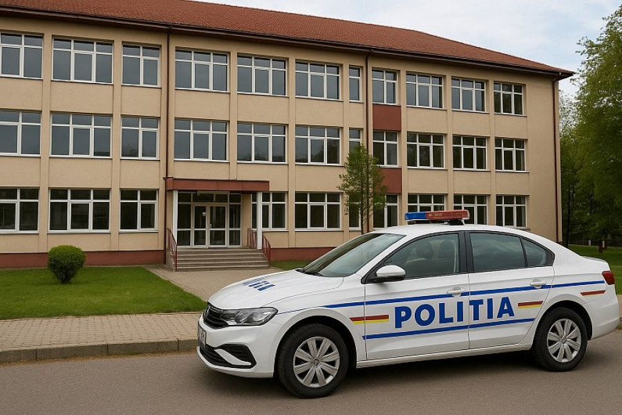 Poliția verifică un mesaj de amenințare către școlile din județul Covasna