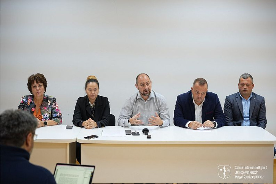 Patru spitale din Covasna au încheiat un acord pentru susținerea rețelei medicale județene