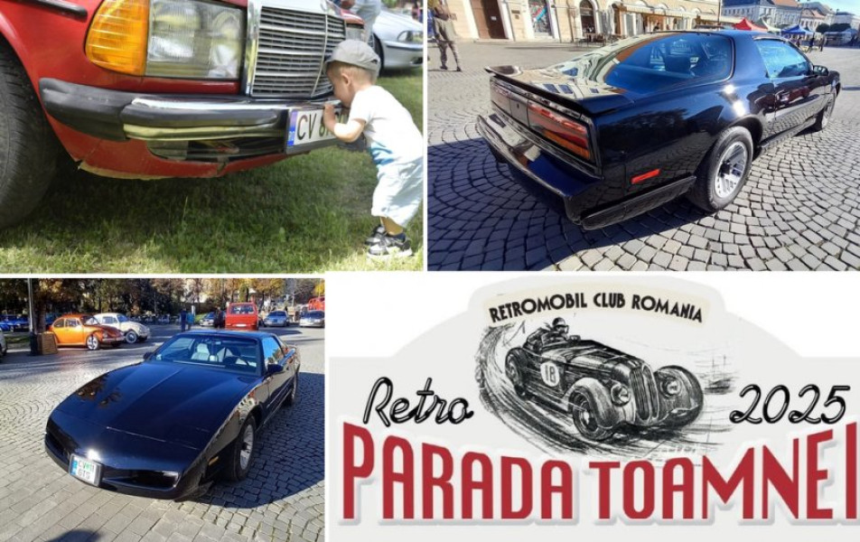 Sfântu Gheorghe găzduiește retroparada toamnei cu expoziții și parade auto