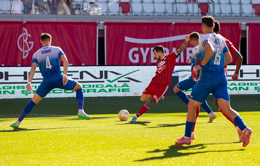 Sepsi OSK și Gloria Bistrița au încheiat la egalitate în etapa a 11-a din Liga 2