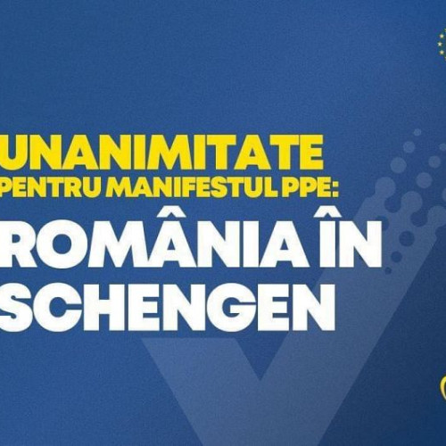 PPE adoptă cu unanimitate manifestul pentru aderarea României la Schengen la Congresul de la București - Victorie pentru România!