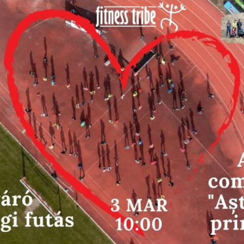 Alergare comunitară pentru primăvară cu Fitness Tribe