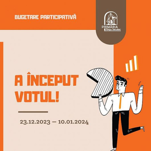 Votare Proiecte din Programul Bugetare Participativă Târgu Secuiesc