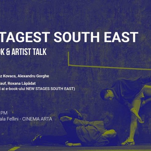 Lansarea e-book-ului NEW STAGES SOUTH EAST & Artist talk despre dramaturgia contemporană în România la Teatrul „Andrei Mureșanu” Sfântu Gheorghe