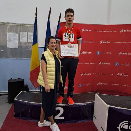 CSM Sfântu Gheorghe, medaliat cu argint la Naționalele de atletism în sală din București