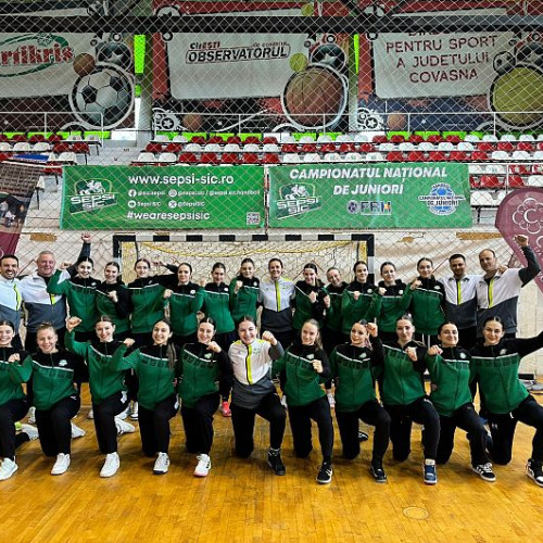 Sepsi-SIC va lupta pentru medalii în Campionatul Național de Junioare 1