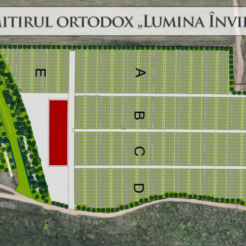 Finalizarea lucrărilor la noul cimitir din Bărăbanț cu locuri de veci disponibile