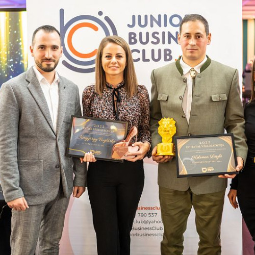 Tinerii antreprenori din județ, premiate la Gala JBC pentru talentul lor