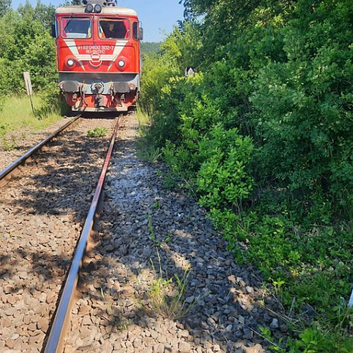 Bărbat electrocutat și lovit de tren la Malnaș